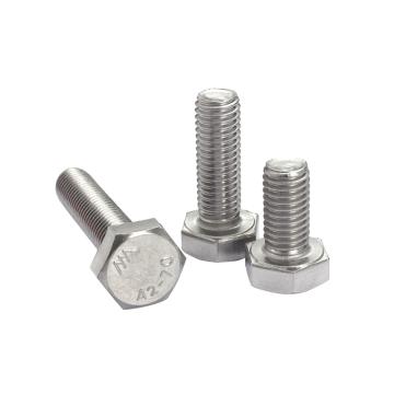 奧峰 DIN933全牙外六角螺栓，M14-2.0X75，不銹鋼304，強度A2-70