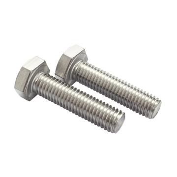 奧峰 DIN933全牙外六角螺栓，M6-1.0X10，不銹鋼316，強(qiáng)度A4-70